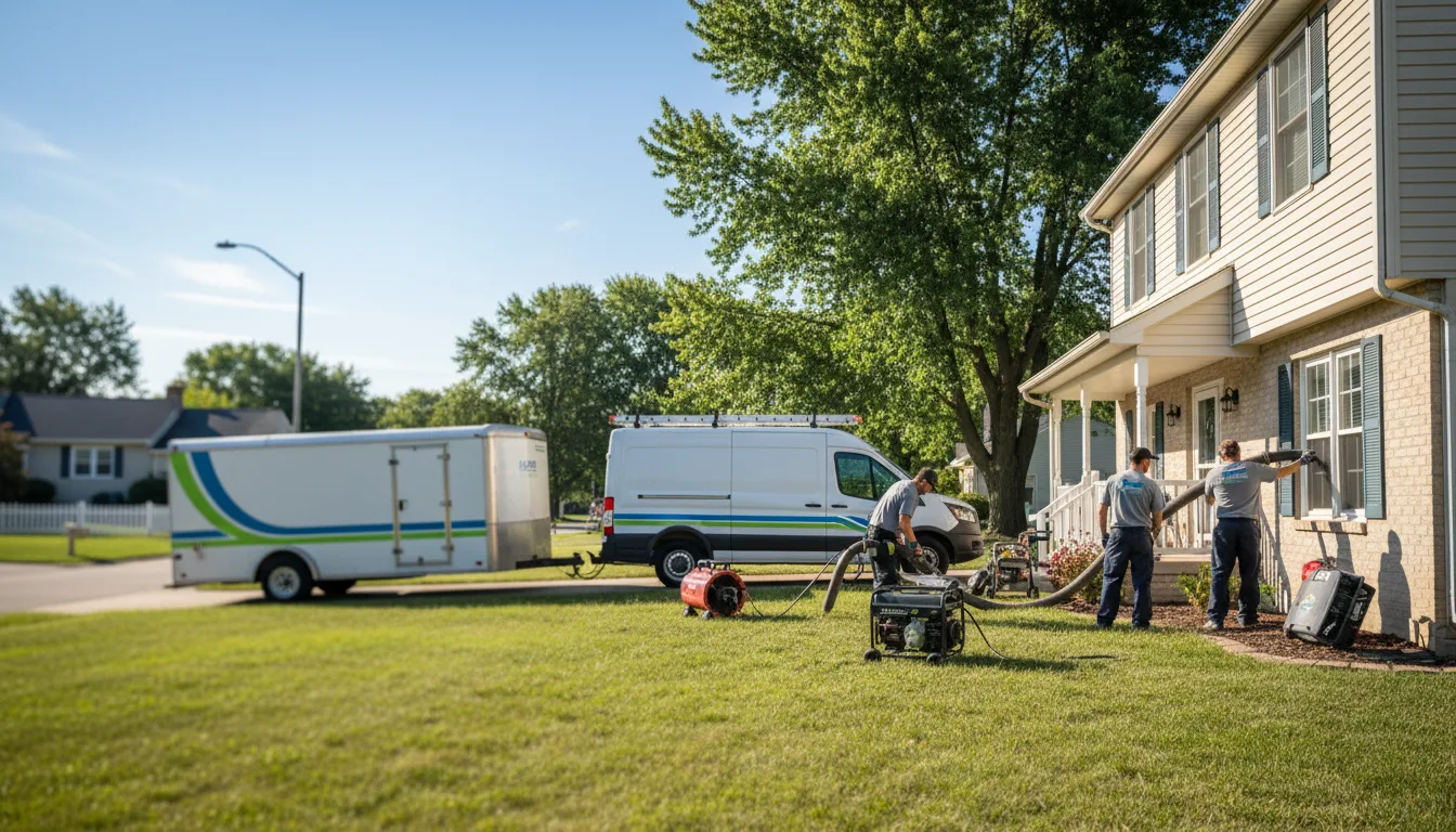 Flooded Basement Restoration And Cleanup With Repair in Maskell, NE near me